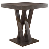 Orleans Furniture - Coaster - Freda Square 36-inch Pub Height Bistro Bar Table Cappuccino - 100520